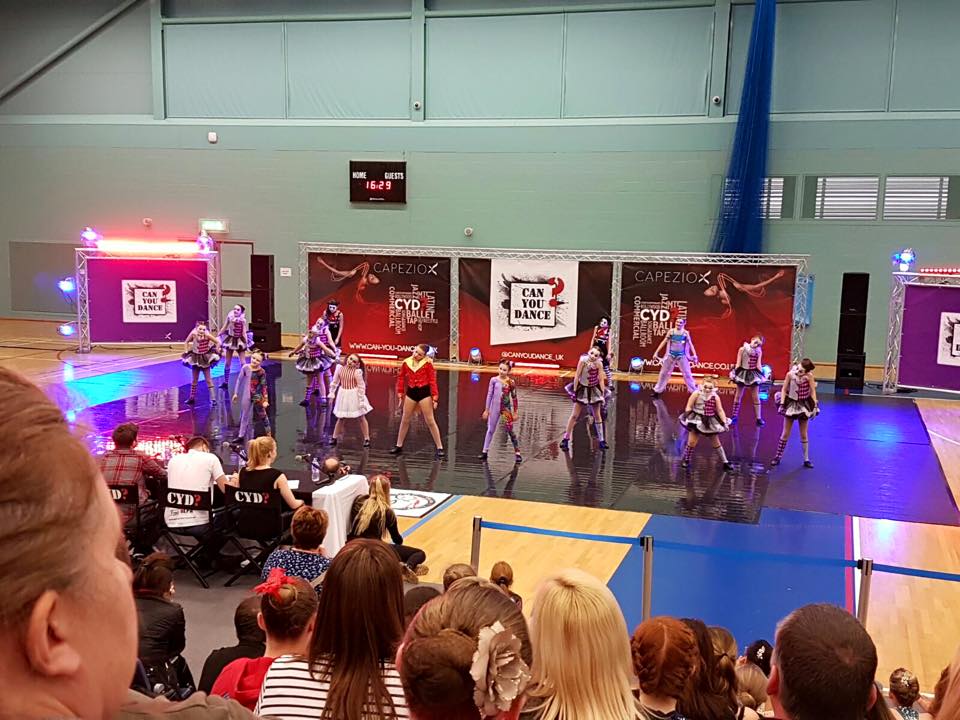 Performing at Can You Dance