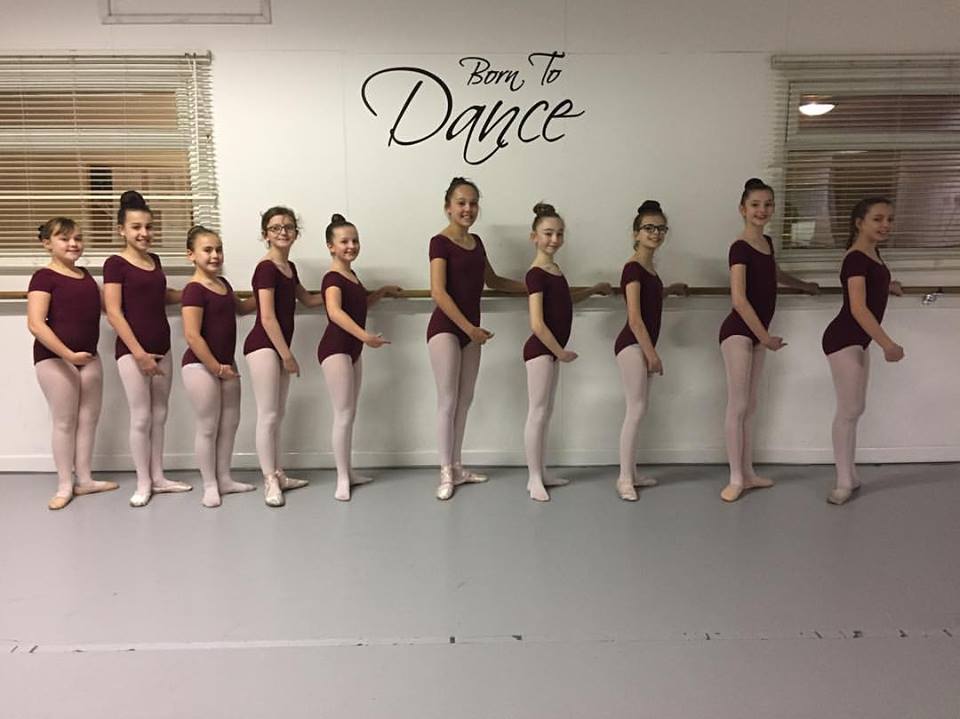 The Nureyevs class at the barre