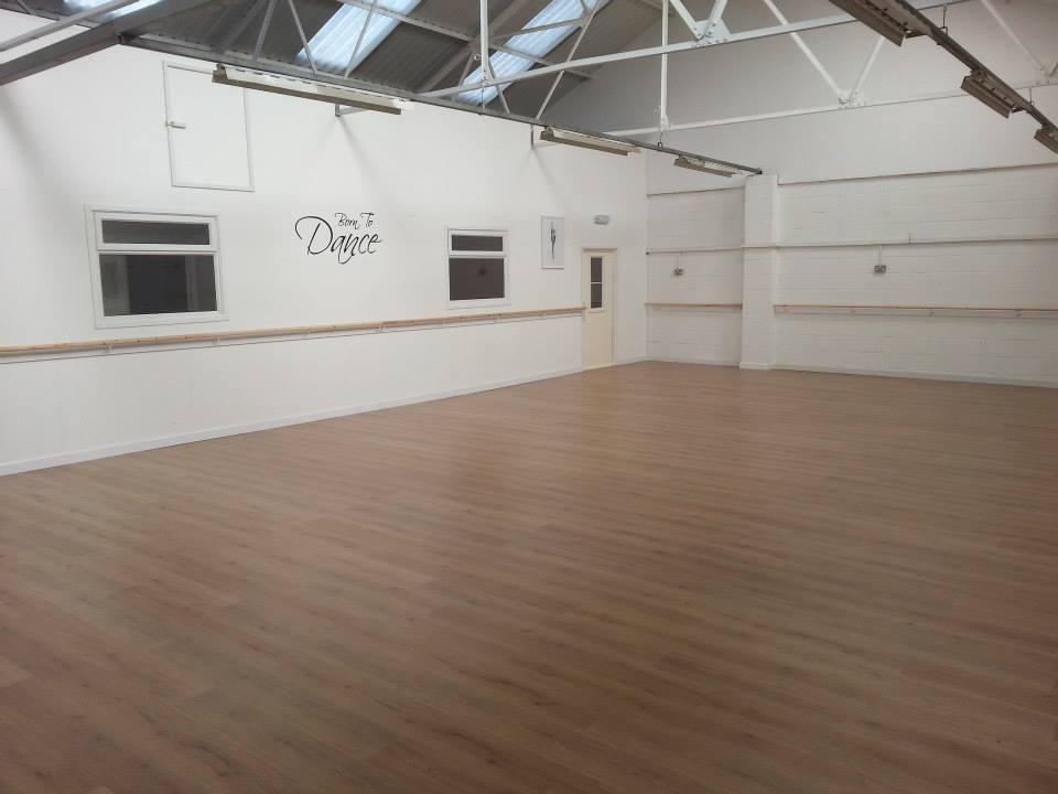 The Ingram Academy studio in Willenhall with sprung floor and mirrors